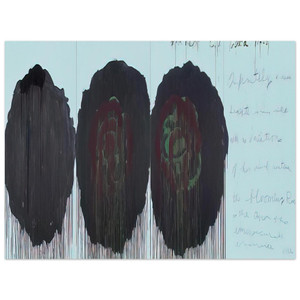 Cy Twombly  The Rose  V  Aluminum Print