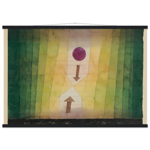 Paul Klee  BEFORE THE BLITZ 1923 Museum-Quality Matte Paper Poster with Hanger