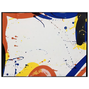 Sam Francis  Abstract Composition  SF 61  Aluminum Print