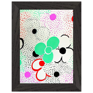 Sonia Delaunay  COMPOSITION 12 Premium Wooden Framed Art Print / Poster