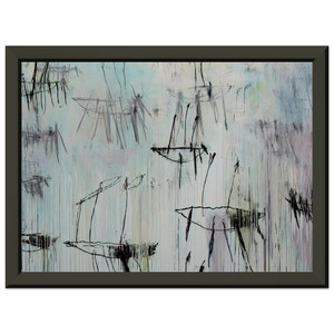 Cy Twombly  Lepanto Part V Premium Metal Framed Art Print / Poster