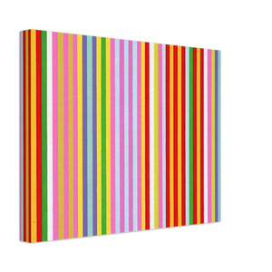 Gene Davis  Powwow  1969 Canvas