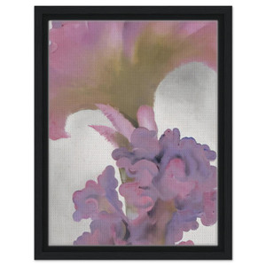 Georgia OKeeffe  Coxcomb Framed Canvas