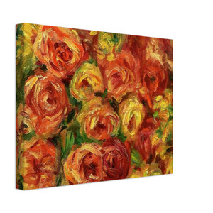 PierreAuguste Renoir  Armful of Roses Canvas