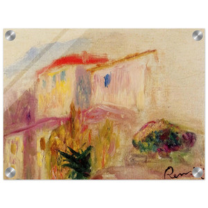 PierreAuguste Renoir  Le Poste at Cagnes study Acrylic Print