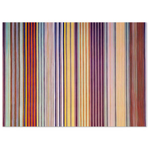 Gene Davis  Royal Veil  1971 Fine Art Poster / Art Print