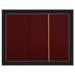 Barnett Newman  Covenant Framed Canvas