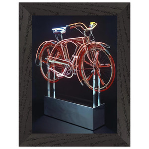 Robert Rauschenberg  BICYCLOID IX 1994 Premium Wooden Framed Art Print / Poster