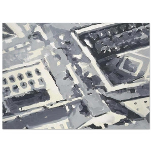 Gerhard Richter  TOWNSCAPE M1 1968 Fine Art Poster / Art Print