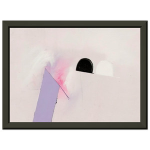 Luis Feito  Untitled N26 Premium Metal Framed Art Print / Poster
