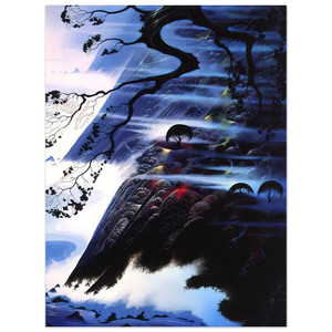 Eyvind Earle  Fog Light N1 Aluminum Print