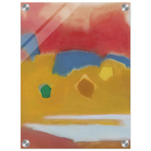 Esteban Vicente  ZARZUELA 1982 Acrylic Print