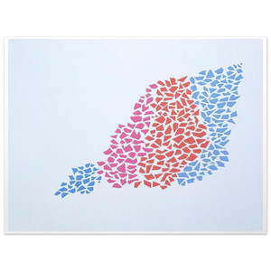 Robert Goodnough  Confetti Pattern Portfolio 2  1973 Aluminum Print