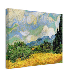 Vincent van Gogh Wheat Field with Cypresses Haude Galline Canvas