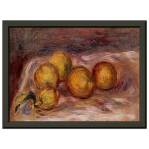 PierreAuguste Renoir  Lemons Premium Metal Framed Art Print / Poster
