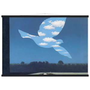Rene Magritte  THE RETURN 1940 Museum-Quality Matte Paper Poster with Hanger
