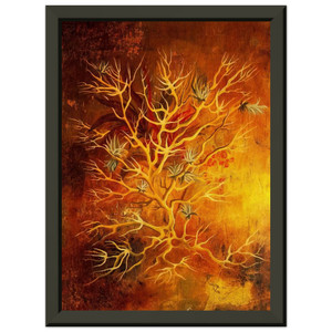 Remedios Varo  PLANT 1960 Premium Metal Framed Art Print / Poster