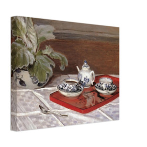 claude monet  The Tea Set Canvas