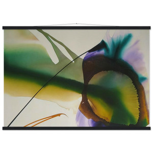 Paul Jenkins Phenomena Amber Sight Matte Poster with Hanger