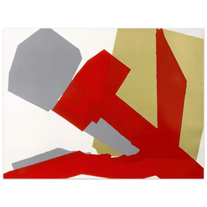 Andy Warhol  Hammer and Sickle  Special Edition  Aluminum Print