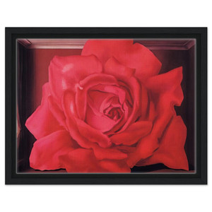 Rene Magritte  THE TOMB OF THE WRESTLERS 1960 Framed Canvas