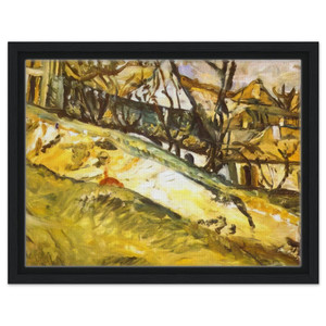 Chaim Soutine  LANDSCAPE 1 N2 Framed Canvas