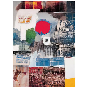 Robert Rauschenberg  ARCHIVE 1963 Fine Art Poster / Art Print