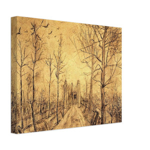 Vincent van Gogh  Driveway Canvas