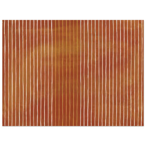 Gene Davis  Pumpkin  1959 Aluminum Print