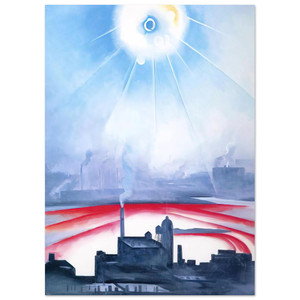 Georgia OKeeffe  East River No 1 Fine Art Poster / Art Print