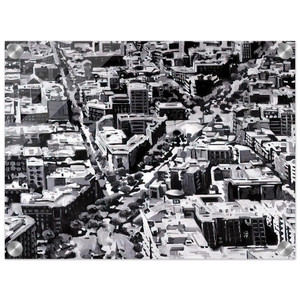 Gerhard Richter  TOWNSCAPE MADRID Acrylic Print