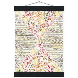 Sonia Delaunay D181OULEURS IDEES 1 Museum-Quality Matte Poster with Hanger