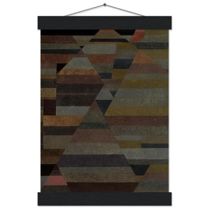 Paul Klee  NECROPOLIS 1929 Museum-Quality Matte Paper Poster with Hanger