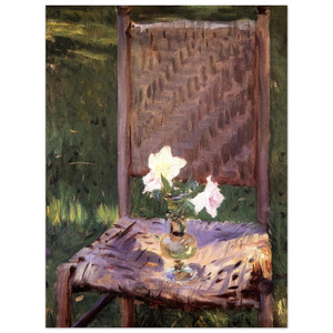 John Singer Sargent  The Old Chair Aluminum Print