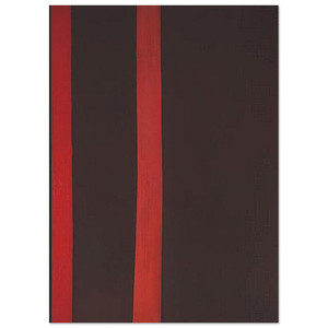 Barnett Newman  Adam Fine Art Poster / Art Print
