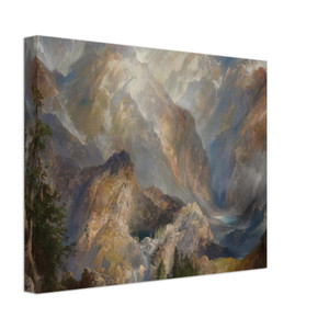 Thomas Moran  Morning in the Sierras Canvas