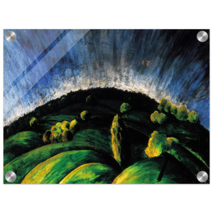 Laszlo MoholyNagy  Mountains of Buda Acrylic Print