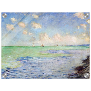 claude monet  The Sea at Pourville Acrylic Print