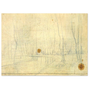 Vincent van Gogh  Park View Fine Art Poster / Art Print