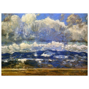 Childe Hassam  Over the Great Divide Fine Art Poster / Art Print