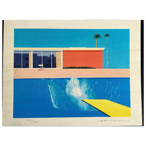 David Hockney  David Hockney N27 Wood Print