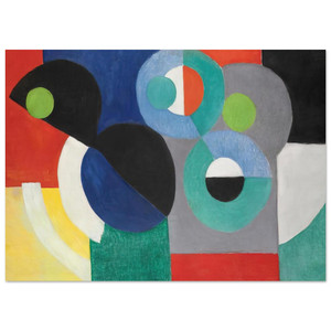 Sonia Delaunay  RYTHME COLORE Fine Art Poster / Art Print