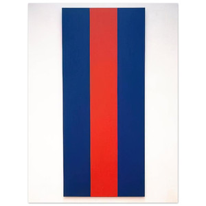 Barnett Newman  Voice of Fire Aluminum Print
