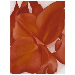 Georgia OKeeffe  Red Cannas Aluminum Print