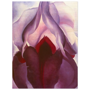 Georgia OKeeffe  Flower of Life II Wood Print