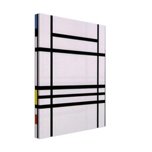 Piet Mondrian  Composition No10 Canvas