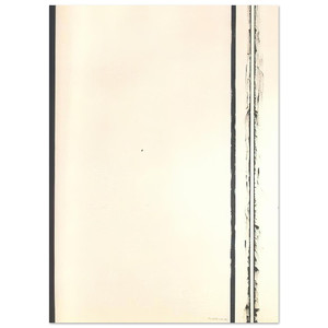 Barnett Newman The Station of the Cross Third Station Art Print