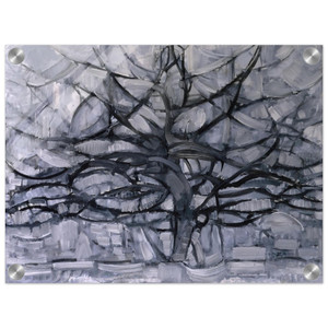 Piet Mondrian  The Gray Tree Acrylic Print