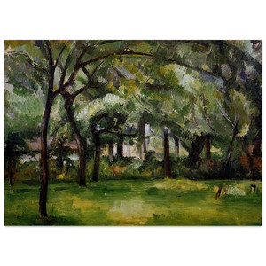 Paul Cezanne  Farm in Normandy Summer Fine Art Poster / Art Print