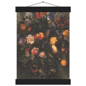 Paul Cezanne  VASE OF FLOWERS N4 Museum-Quality Matte Paper Poster with Hanger